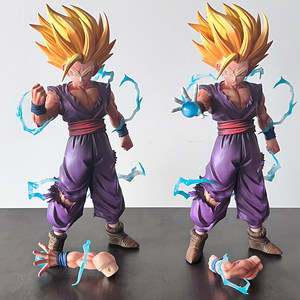 Figura de PVC de 25CM de Son Gohan Super Saiyan 2 en Pose de Explosión, Modelo de Anime DBZ, Juguete Coleccionable, Regalo - Product Image 1