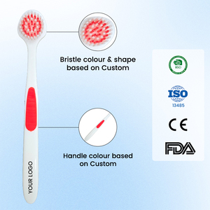 Cepillo Limpiador de Lengua de Silicona de Grado Alimenticio Profesional, Cepillo para Lengua para un Aliento Fresco, Cuidado Bucal, Marca Privada OEM - Product Image 2