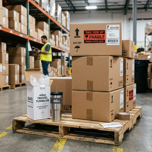 Tazza da Auto in Acciaio Inox a Doppia Parete da 40oz con Manico e Cannuccia |   Borraccia Termica da Viaggio Sottovuoto per Bevande Fredde/Calde - Product Image 6