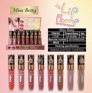 Ensemble de maquillage magique <span class=keywords><strong>Miss</strong></span> <span class=keywords><strong>Betty</strong></span>, gloss à lèvres liquide, gloss à lèvres longue durée, rouge à lèvres mat, ensemble de cosmétiques de beauté, labial - Product Image 2