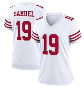 Groothandel dameskleding San Francisco 2025 # 13 Purdy # 23 McCaffrey # 54 Warner Gestikte VP Limited American Football Shirts Topkwaliteit - Product Image 4