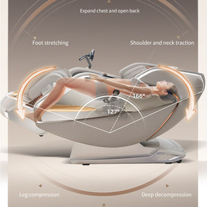 Luxury 4D <b>Chair</b> Extra Wide Heavy Duty 152cm Track Thai Stretch <b>Zero</b> <b>Gravity</b> Recliner for Large Users - Product Image 3