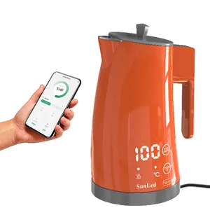 Home Appliance CE ROHS FCC 1.25L Smart Electric Kettle Stainless Steel With Voice And App Control