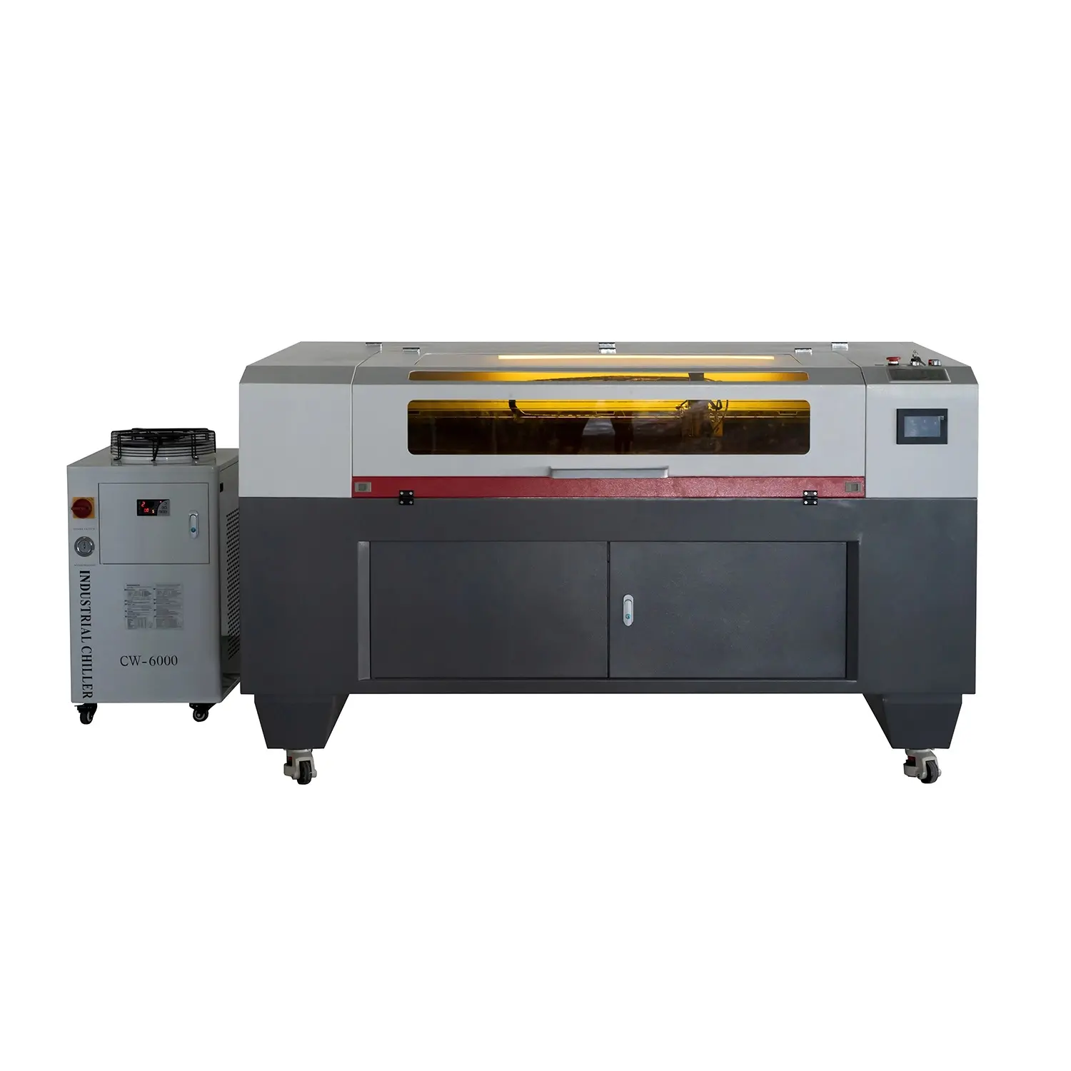 Rayfine professional mixed CO2 laser cutting engraving machine 1390 with famous ruida control system