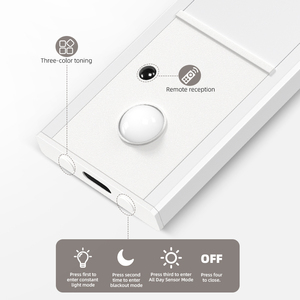 Lưới tản nhiệt Spotlight PIR chuyển động Senso dải ánh sáng dưới LED Đèn tủ với 5 màu sắc và độ sáng Dimmable cho tủ bếp - Product Image 4