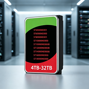 ST8000NE001 ฮาร์ดดิสก์ภายในขนาด 8TB 3.5 นิ้ว 4TB-32TB ฮาร์ดดิสก์ SATA ภายในสำหรับเครื่องจัดเก็บข้อมูลแบบเชื่อมต่อเครือข่าย NAS ฮาร์ดไดรฟ์ภายใน - Product Image 1