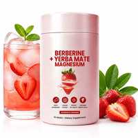 Vanwin OEM/ODM Berbérine avec cannelle de Ceylan, Yerba Maté avec supplément de magnésium, poudre de berbérine