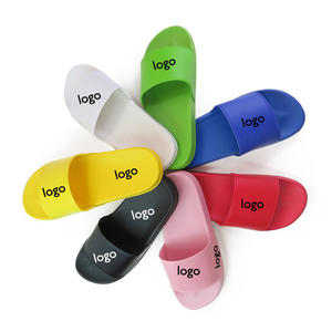 Sandalias de zapatilla con punta abierta azul marino real para mujer OEM de moda con MOQ bajo para la temporada de otoño - Product Image 6