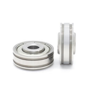 Rodamiento de Polea Recubierto de Goma con Anillo Exterior de Doble Ranura y Anillo Interior Protruso, Rodamientos Especiales No Estándar Producidos por el Fabricante - Product Image 2