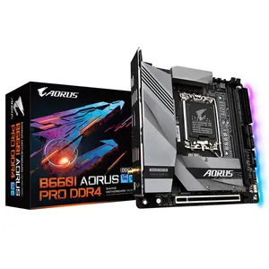 GIGABYTE B660I AORUS PRO DDR4 (rev。1.x) マザーボードはDDR464Gメモリを備えた第12世代IntelCoreシリーズプロセッサをサポート