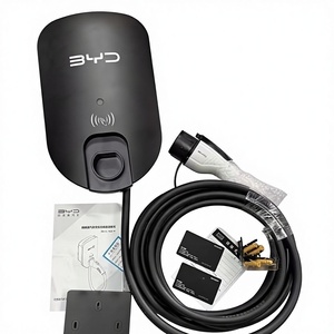 <span class=keywords><strong>ราคา</strong></span>โรงงาน เครื่องชาร์จรถยนต์ไฟฟ้า BYD 7kW 32A GBT สำหรับใช้ในบ้าน แบบติดผนัง ป้องกันน้ำ IP55 สถานีชาร์จกลางแจ้ง - Product Image 1