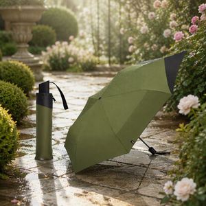 Nouvel Arrivage Parapluie Pliant Trois Volets Élégant Multicolore avec Logo Personnalisé Promotion Vente en Gros Cadeau d'Affaires - Product Image 3