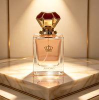 Capuchon de parfum magnétique en Zamac, alliage de zinc plaqué or, hexagonal, émaillé, à facettes, pour flacon de parfum, vente en gros de flacons de parfum en verre