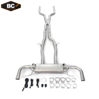 Système d'échappement pour GLC63S AMG 4.0T V8 2018-2023, silencieux à clapets Catback, commande à distance, acier inoxydable SS 304, tuyaux d'échappement