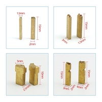 Accessoires pour machine de codage : 2*3*15 broches et billes en cuivre pour machines d'étiquetage de date/lot, fabriqués en Chine