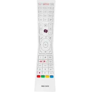 Control remoto <span class=keywords><strong>RM</strong></span>-C3232 de color blanco reemplazado para televisor inteligente JVCC 4K con Freview <span class=keywords><strong>Play</strong></span> LT-24C661 LT-32C660 LT-32C661 - Product Image 1