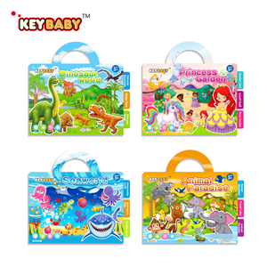 Keybaby - Libro de Pegatinas Creativas Multicolores Brillantes, Adhesivas y Reutilizables para que los Niños Desarrollen su Creatividad, Muestra <span class=keywords><strong>Gratis</strong></span> - Product Image 4