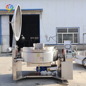 Marmite de mélange planétaire de haute qualité - Cuiseur inclinable à chauffage électrique |   Fabriqué en Chine, usine de production de sauces, confitures et bonbons |   100L-600L - Product Image 1