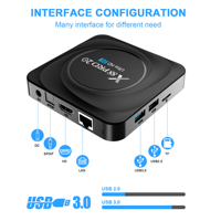 Boîtier TV intelligent X88 PRO20 RK3566 4G 32G Rochchip 3566 Epro Android 11, boîtier TV OEM B-T4.0 5G double WIFI, décodeur OTT STB X88 PRO 20