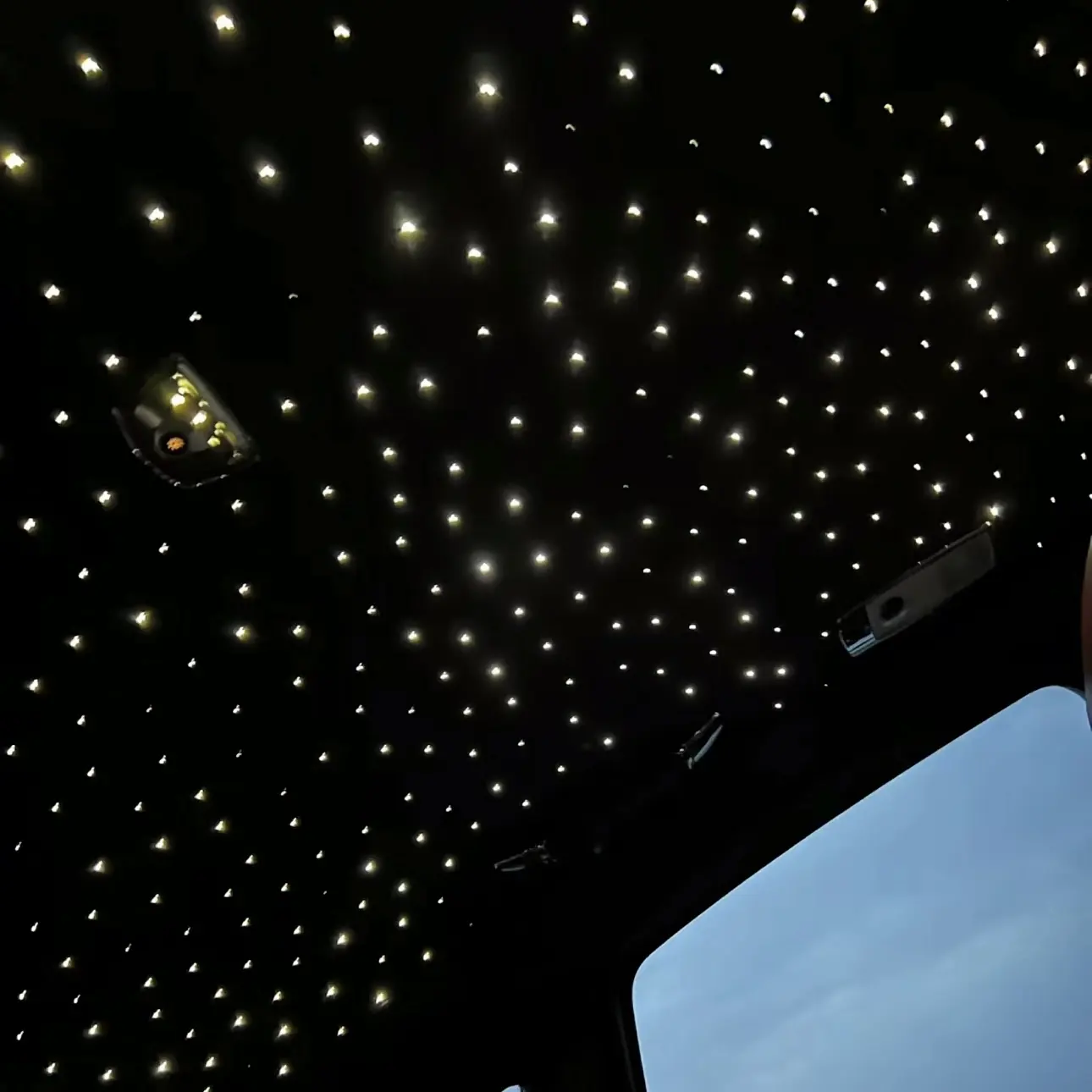 16W LED fiber optic star ceiling light ambient lighting RGB/RGBW mode light source starlight fiber optic car kit
