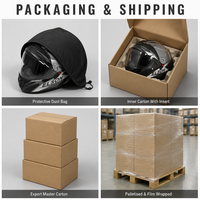 Casque de moto modulaire DOT FMVSS à visière relevable, ABS, double visière, intégral, unisexe, vente en gros, OEM, adulte, toutes saisons