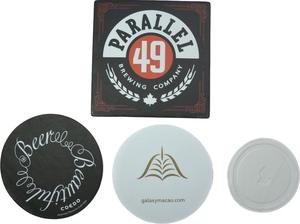 OEM ODM Tissue <b>Paper</b> Drink Customized logo Printing Absorbent <b>paper</b> boxes for wood <b>coaster</b> - Product Image 2