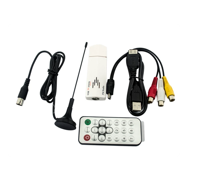 USB TV Capture Card Computer As TV Laptop Wired Closed-Circuit TV Receiver Supports Win10