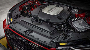 Kits de tuyaux d'admission 100% compatibles, capot moteur en fibre de carbone, couvercle de réservoir d'eau pour Audi RS6 RS7 C8 4.0T V8, composants d'admission et d'amélioration - Product Image 6