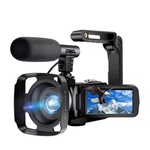 Cámara de Vlog 4K Ultra HD con Micrófono para YouTube, Batería Recargable Económica, Pantalla de 2-3 Pulgadas, Resolución de Video HDV-254KM - Product Image 1