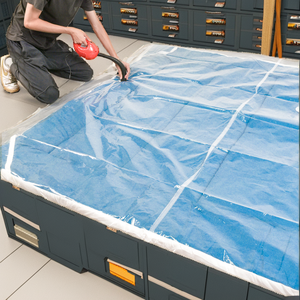 <span class=keywords><strong>Sacchi</strong></span> Sottovuoto Grandi in Plastica Moderni per Materassi e Vestiti - Risparmio Spazio del 75% - Ecologici, Antipolvere, Pieghevoli - Product Image 2