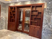 Étagère à livres multifonctionnelle réglable en bois antique de style oriental, durable, pour le salon, le bureau, la chambre à coucher, rangement et présentation