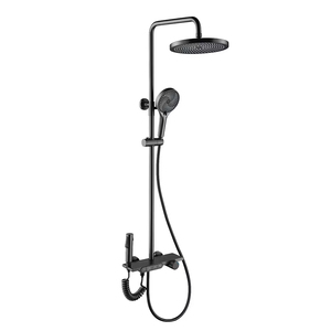 Juego de grifo de ducha de baño de alta presión, cabezal de ducha de lluvia, rociador de mano y rociador de bidé para la máxima comodidad de Ducha - Product Image 5