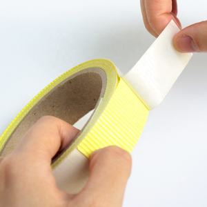 เทปกาวซิลิโคนเคลือบ PTFE สีขาว ทนความร้อน ไม่ติดผ้าใยแก้ว พร้อมแผ่นรองหลุด - Product Image 4