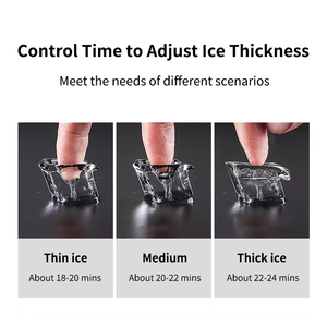 25kg/24h Commercial Automatic <b>Ice</b> Cube Making <b>Machine</b> Stainless Steel Countertop Maker Industrial <b>Ice</b> Cube Making <b>Machine</b> - Product Image 5