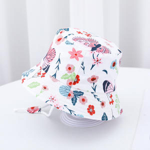 Haute qualité en plein air soleil plage été bébé fille garçon enfant <span class=keywords><strong>Bonnet</strong></span> casquette mignon pêcheur Panama chapeaux enfants dessin animé seau chapeau - Product Image 3