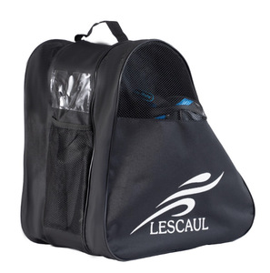 กระเป๋าเก็บรองเท้าสเก็ตสำหรับผู้ใหญ่ LESCAUL ขนาดใหญ่ แบบตาข่ายครึ่งใบ สำหรับการสอนและฝึกซ้อม - Product Image 5