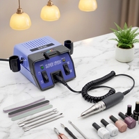Tendance : Ponceuse à ongles électrique SUP200 25000 tr/min, haute vitesse, faible bruit, pour salons de manucure professionnels et nail art