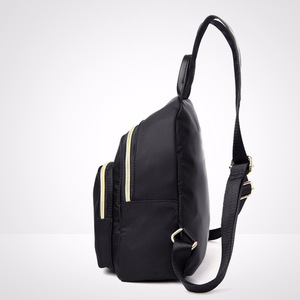 <b>Black</b> <b>Women</b> <b>Backpack</b> Casual Travel Daypack Zipper School Bag - Product Image 2
