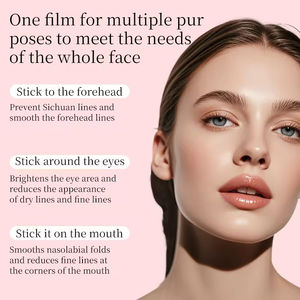 Mascarilla de Ojos de Fresa, Fresca, Hidratante y de Textura Ligera, 80 Piezas, Mascarilla de Ojos Hidratante, Rejuvenecedora y de Textura Ligera - Product Image 4