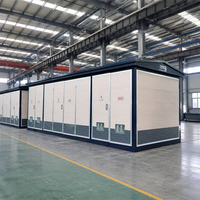 Transformateur compact de surtension 33 kV pour centrale solaire, 2500 kVA - 5000 kVA, fournisseur de sous-poste extérieur en kit