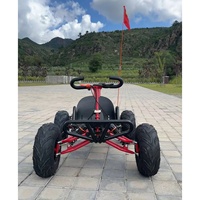 Kart de drift populaire pour adultes/enfants, mini kart tout-terrain à essence 90cc / Voiture de drift électrique
