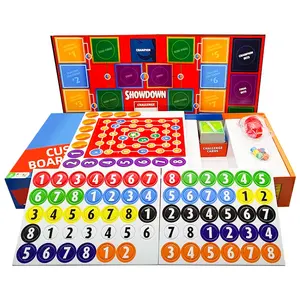 Impression personnalisée jeux de société adultes enfants jeux de société Juegos De Mesa famille papier jeu de cartes à jouer