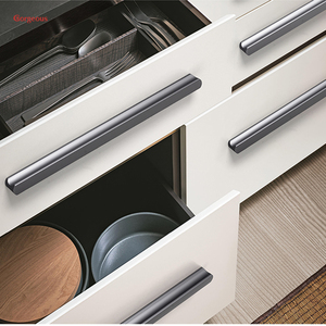 Hardware Zieh-Schublade Chromschrank Griffe und Knöpfe Goldhersteller Metallschrank Kleiderschrank weißer Karton Aluminiumkarton modern - Product Image 5