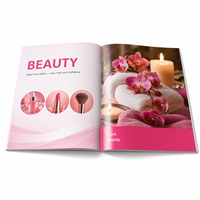 Service d'impression de livres personnalisés avec logo Jiangsu, options de gaufrage sur carton pour catalogue d'entreprise, brochure, dépliant, papier couché