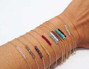 Handmade Creations Dainty <b>Bracelet</b>, <b>Beaded</b> <b>Bracelet</b> - Product Image 1