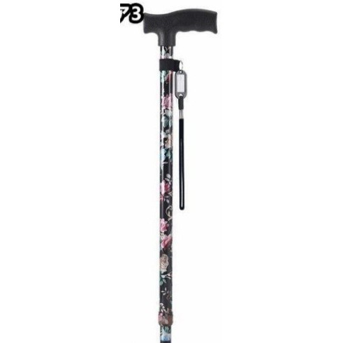 Fleur noire à une jambe