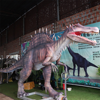 Parasaurolophus réaliste en acier, robot animatronique de dinosaure grandeur nature avec mouvements de rugissement, pour intérieur/extérieur, livraison directe d'usine
