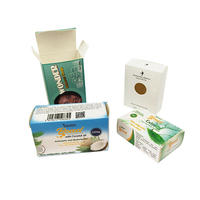SENCAI — boîte de rangement en papier blanc, pas cher, emballage cadeau personnalisé de haute qualité, boîte de rangement pour savon avec fenêtre transparente en pvc