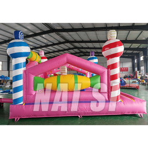 Brincolín inflable <span class=keywords><strong>de</strong></span> lona <span class=keywords><strong>de</strong></span> PVC con diseño <span class=keywords><strong>de</strong></span> dulces, comercial, para niños y niñas, casa <span class=keywords><strong>de</strong></span> brinco inflable, diversión para fiestas y eventos <span class=keywords><strong>de</strong></span> <span class=keywords><strong>alquiler</strong></span>. - Product Image 5