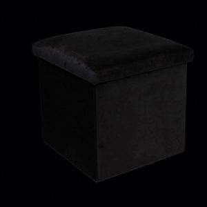 Modern Stool Living Room Furniture <b>Storage</b> Box Fabric Stainless Steel Bamboo Highest Quality Sample Available Stools Counter - Product Image 3